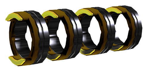 AL 4R 2.4 MM/0.095 INCH BROWN/YELLOW