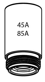 Retaining cap 45-85A