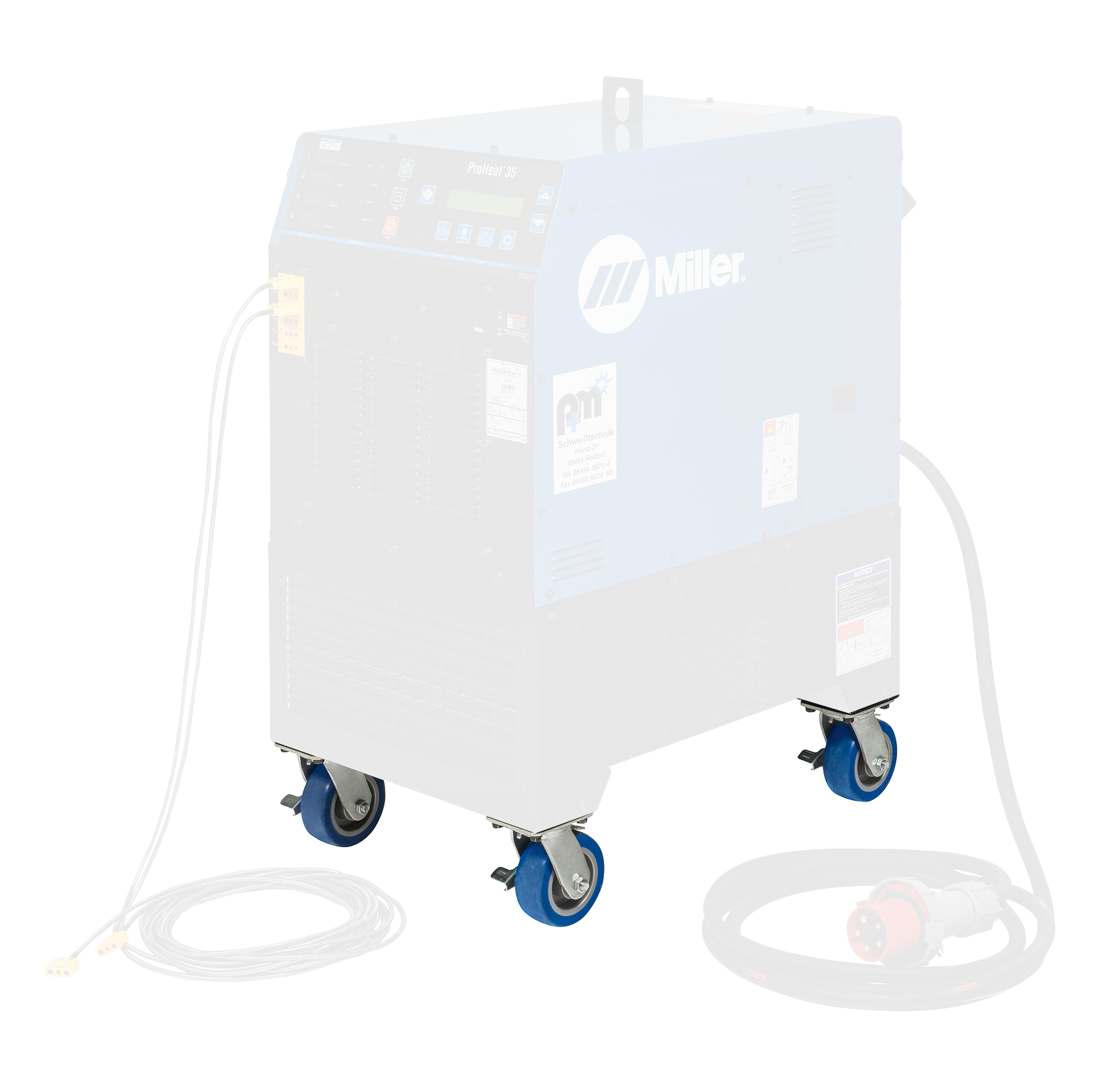 Rädersatz für Miller ProHeat 35